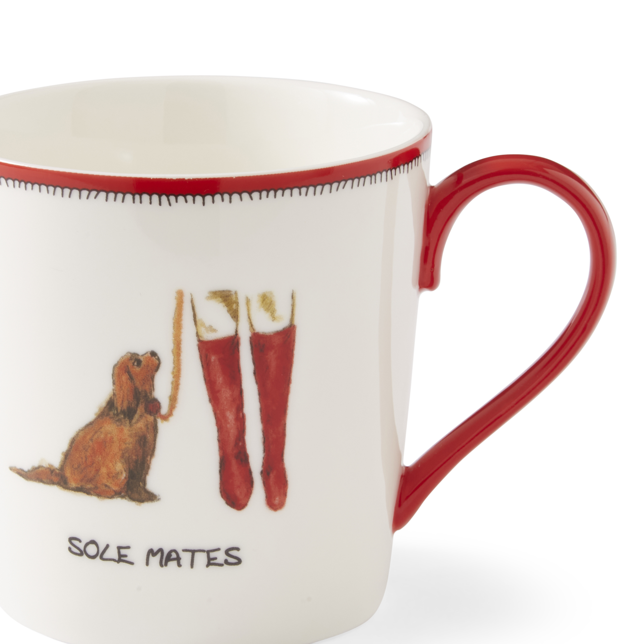 Kit Kemp Doodles Sole Mates Mug image number null